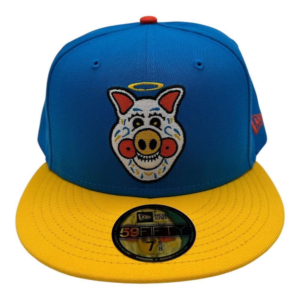 New Era 59Fifty St Paul Saints Hat Cap 7 5/8 Fitted Copa De La Diversion MILB‎